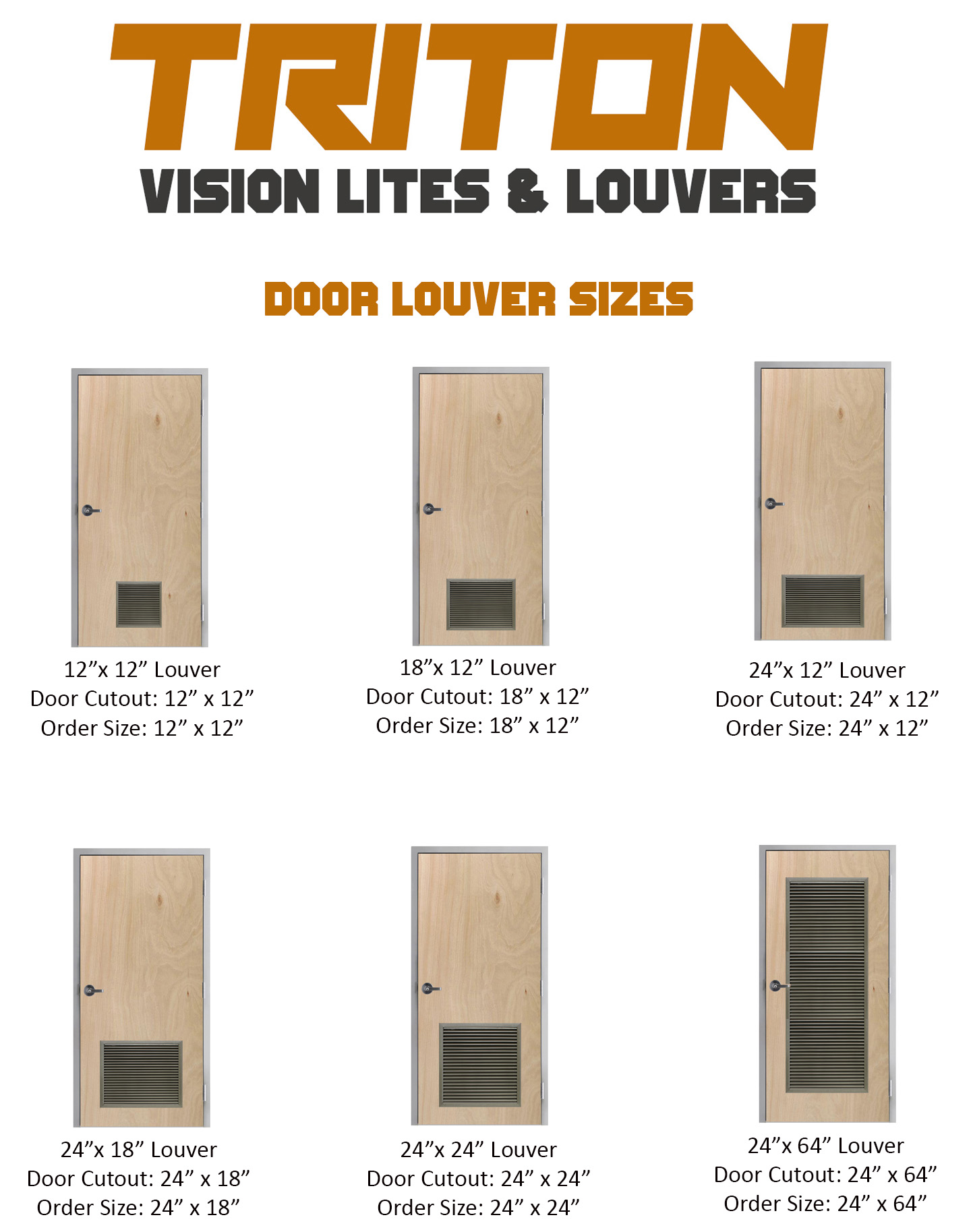 Commercial Door Louvers Automatic Door and Hardware